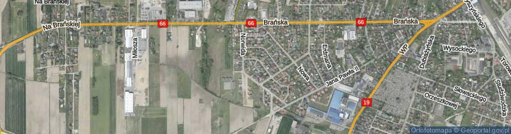 Zdjęcie satelitarne Szaniawskiego Jerzego ul.